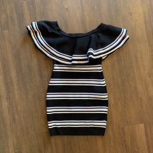 Endless Rose Off the shoulder knit sweater dress